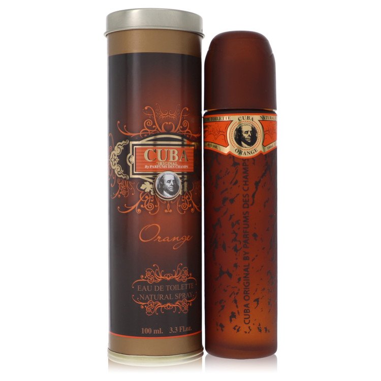 Cuba Orange Cologne by Fragluxe Eau De Toilette Spray 3.4 oz for Men - Authentic Fragrance - Discount Men Perfume or Cologne Fragrance